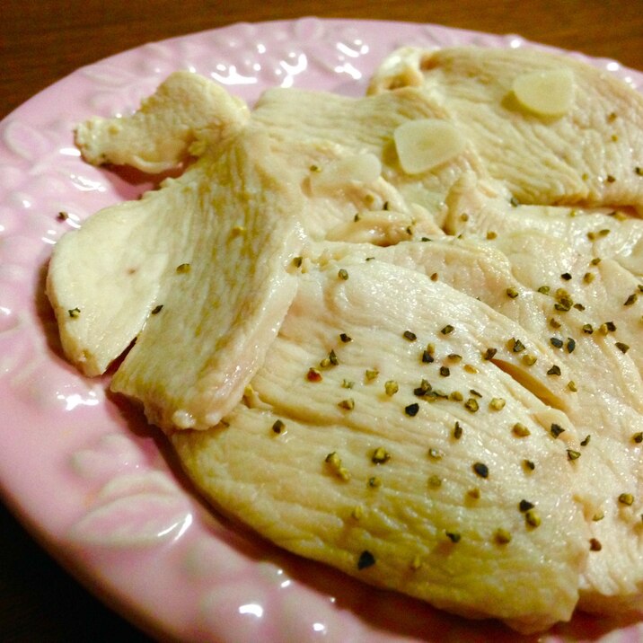 今すぐ食べたい時に♪無添加でしっとりなサラダチキン